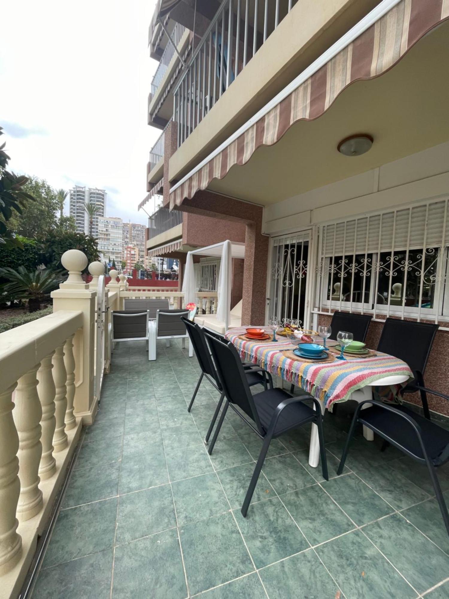 Super Terrace Levante Front Line Apartment Los Ranchos Self Check-In, Free Parking Benidorm Luaran gambar