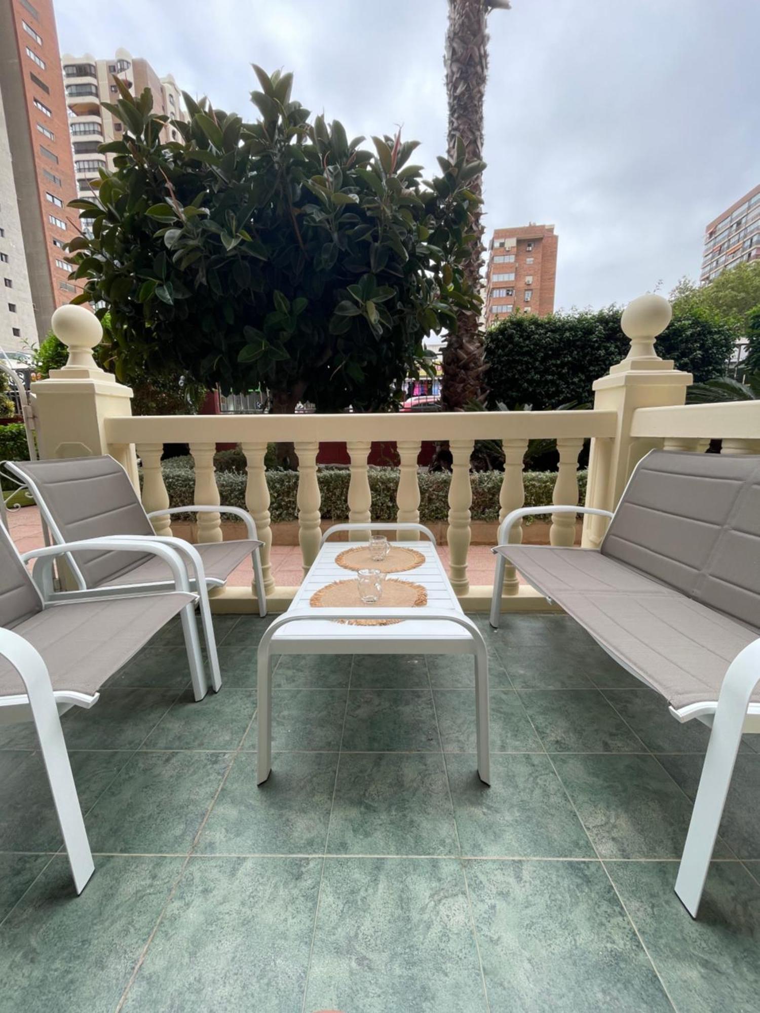 Super Terrace Levante Front Line Apartment Los Ranchos Self Check-In, Free Parking Benidorm Luaran gambar