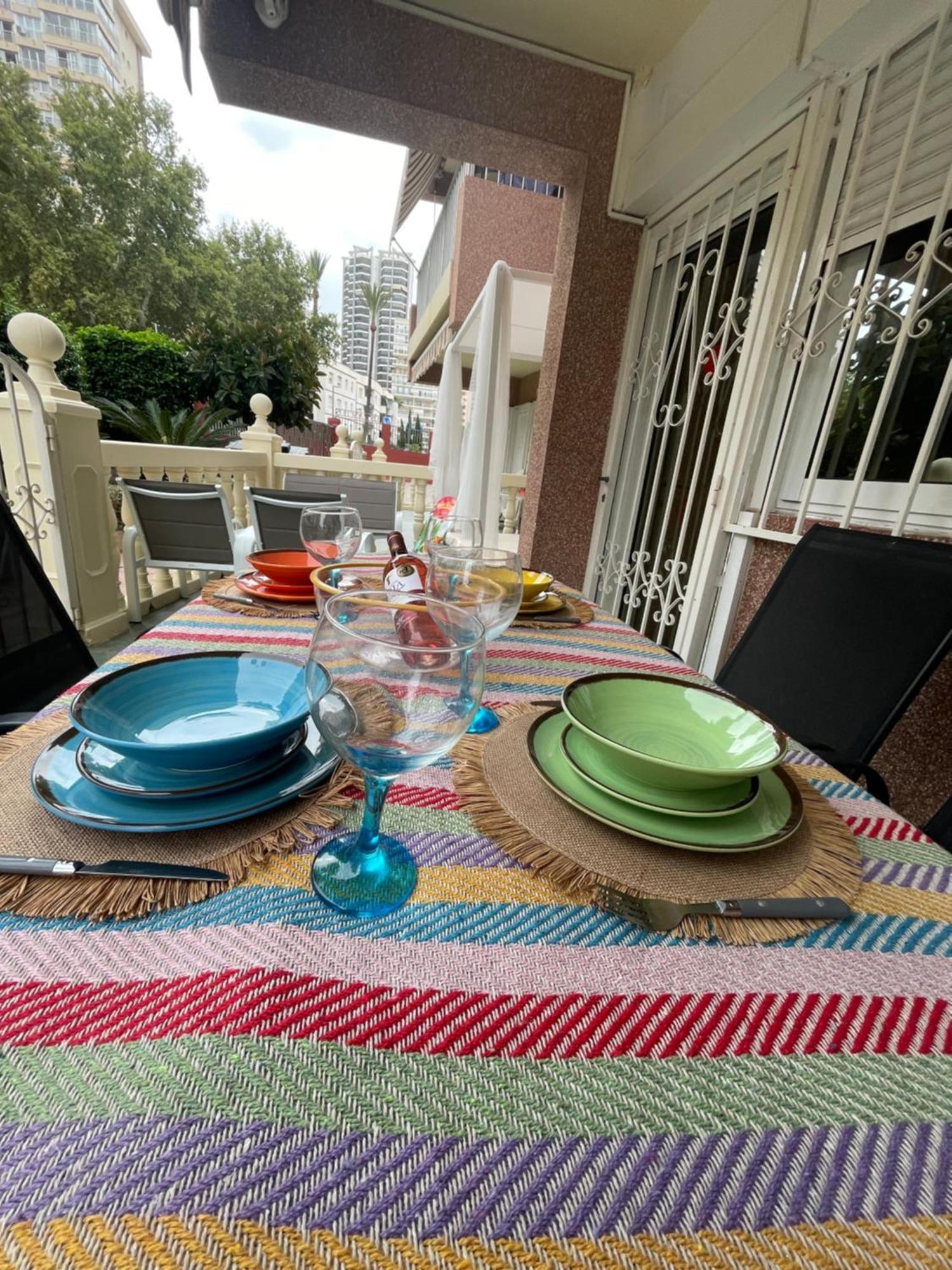 Super Terrace Levante Front Line Apartment Los Ranchos Self Check-In, Free Parking Benidorm Luaran gambar